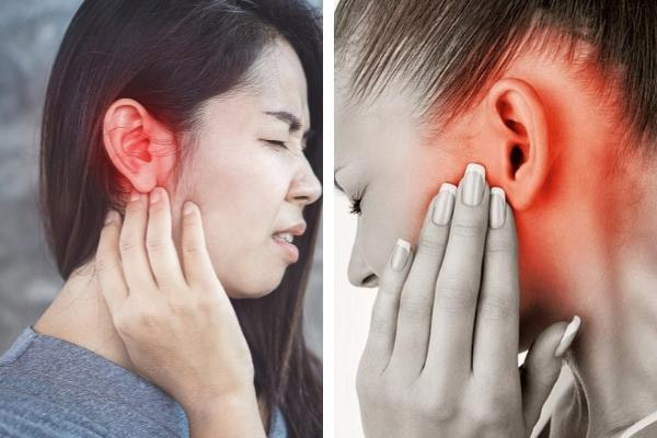 Đau tai, ù tai là triệu chứng viêm tai giữa điển hình